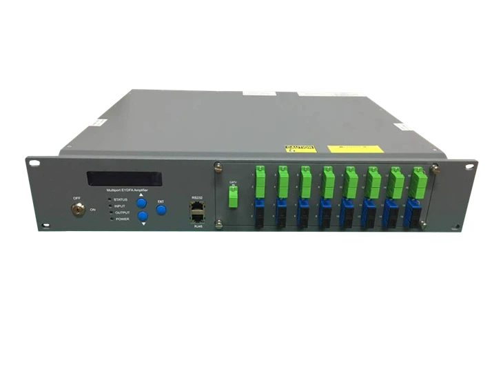 High Power 1550nm CATV Amplifier 16*23dbm WDM EDFA